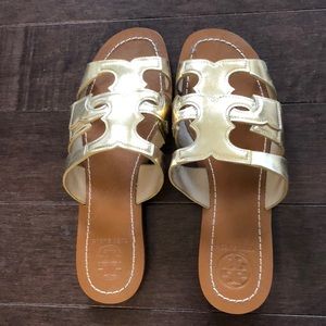 Tory Burch Gold Sandal